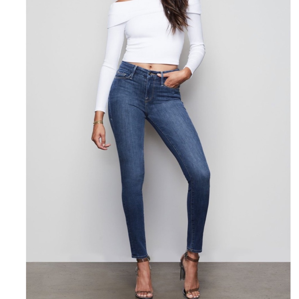 NWT Good American Good Crop jeans